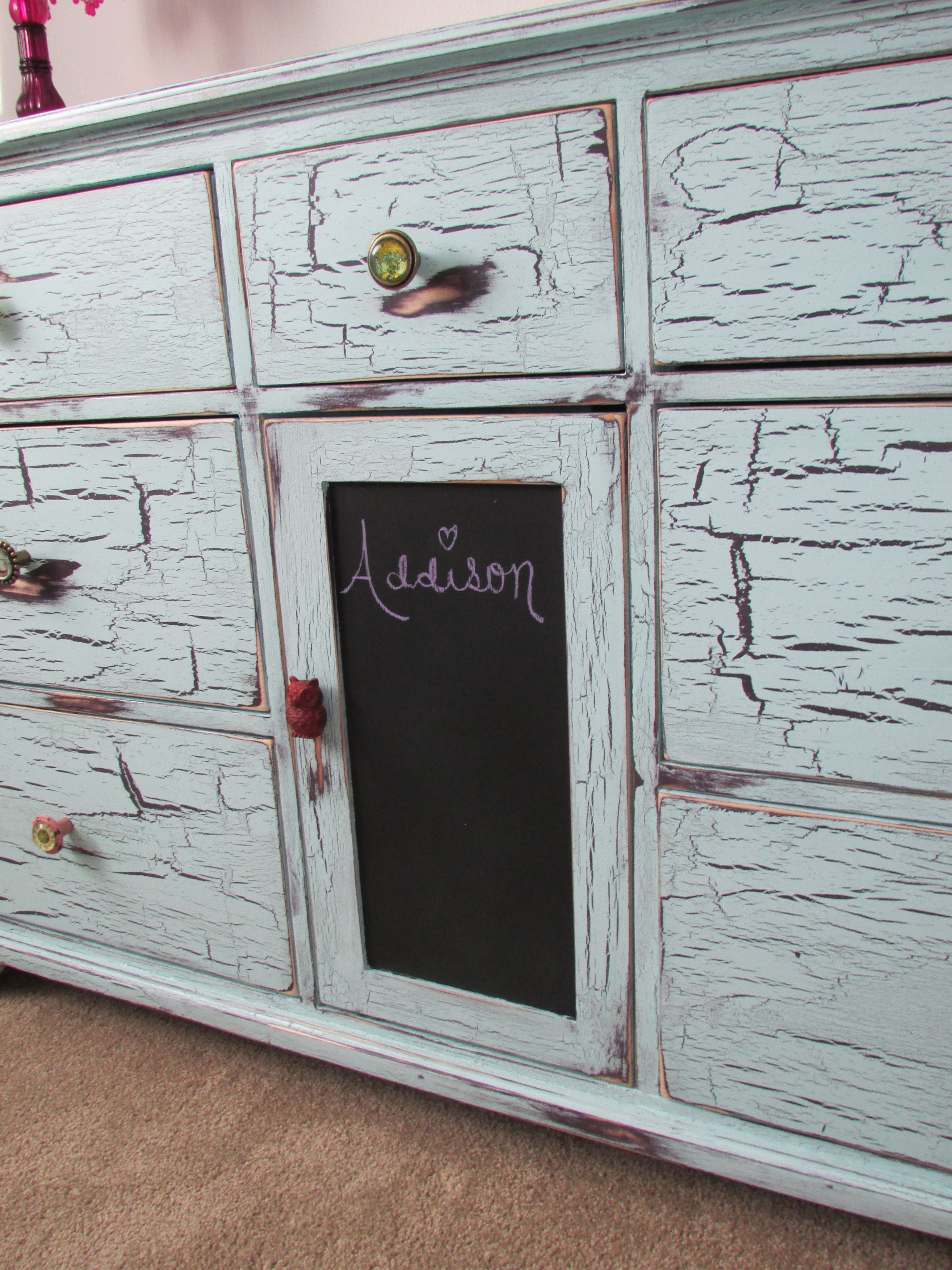 Hand Made Custom Dresser For Addison by ConnectEDcreations Wood & Metal
