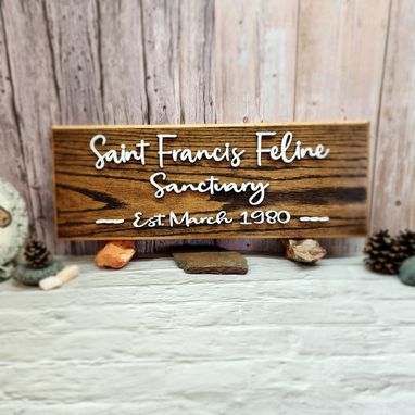 Custom Made Wood Signs With Raised Lettering