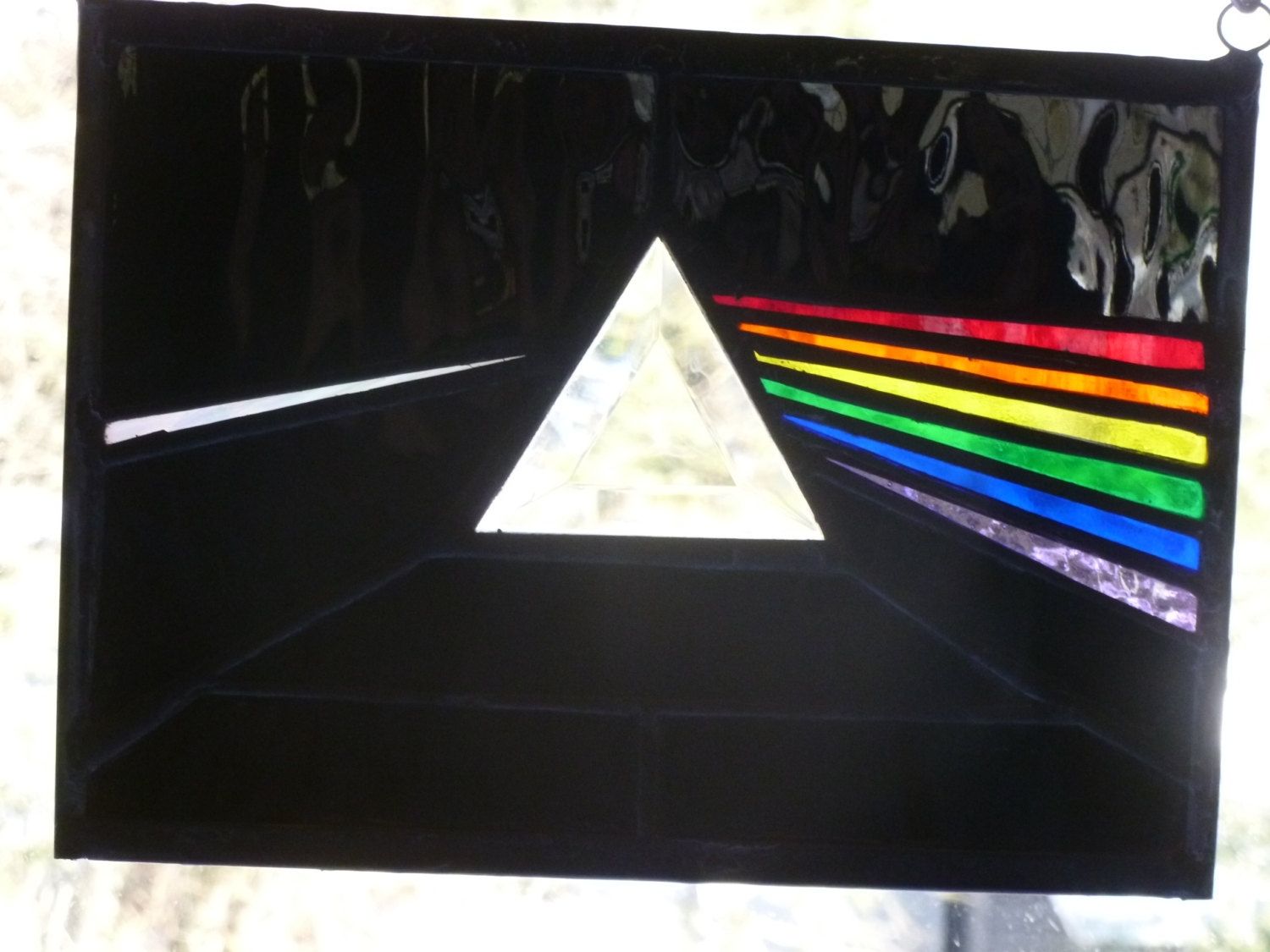 Buy Hand Made Stained Glass Pink Floyd Album Art, made to order from