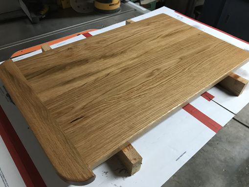 Hand Crafted Custom Pull Out Cutting Board Made To Order By Nc Custom Pull Out Cutting Board