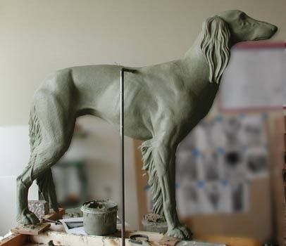 Custom Made Life-Size Dog Sculptures