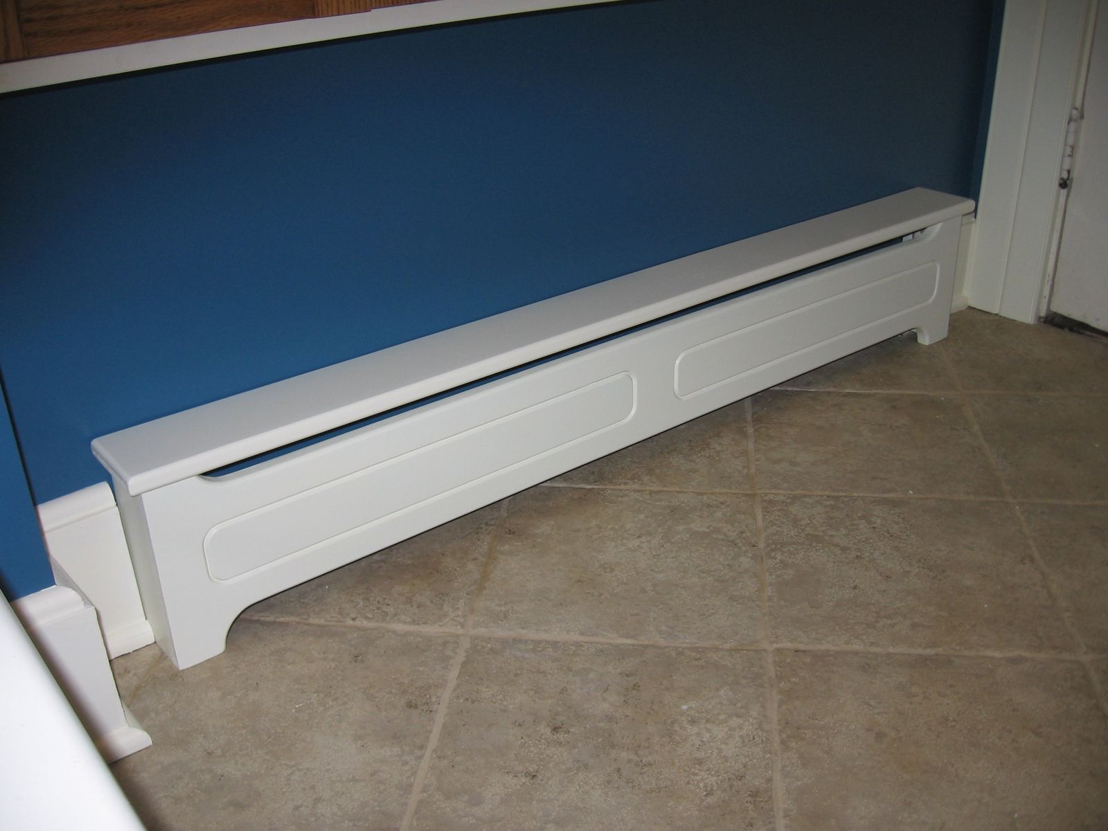 Custom Made Baseboard Radiator Cover by Woodwright Innovations