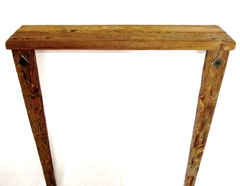 Custom Made Rustic Southwest Entry Table, Hacienda Ranch Table