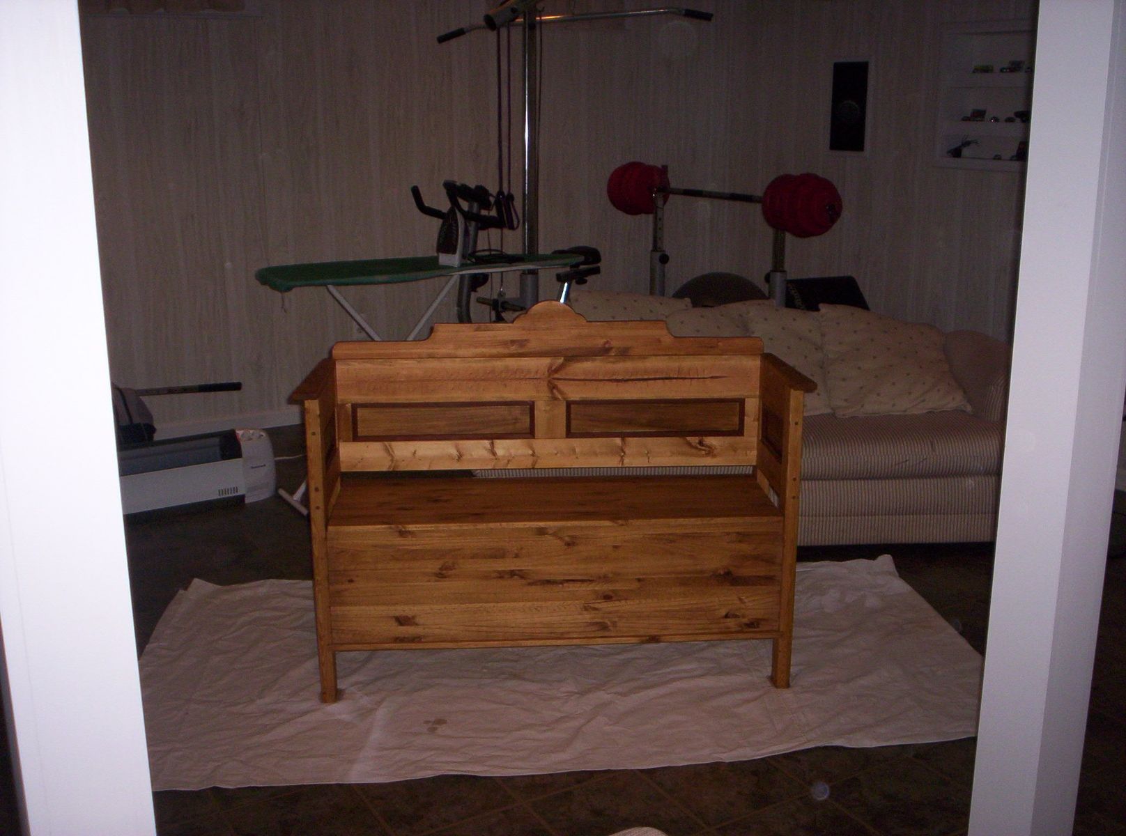 Hand Made Spanish Bench by BK Renovations, Inc