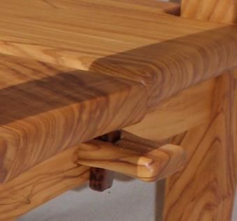 Custom Made Olive Wood Table