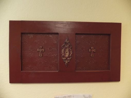 Custom Made Wooden Wall Cross Decor