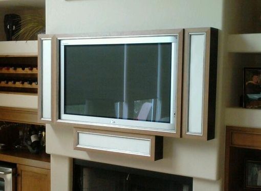 Custom Made Tv Frame And Speaker Covers