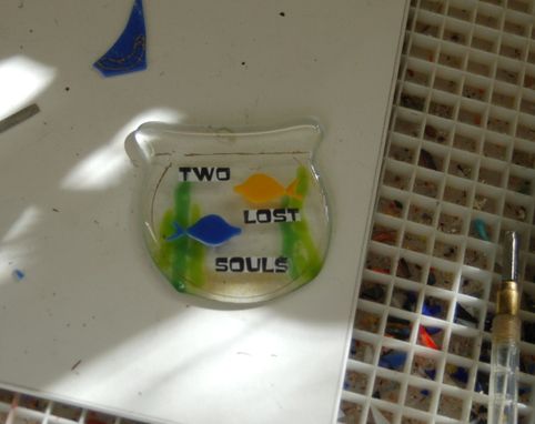 Custom Made "Two Lost Souls" Christmas Ornament