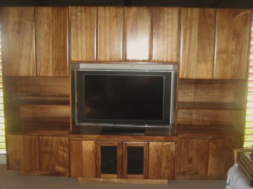 Custom Made Koa Tv Cabinet
