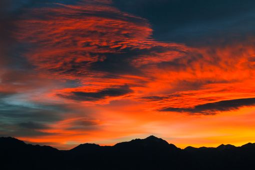 Custom Made "Wasatch Sunrise", Photograph, 12" X 18" Unframed Print