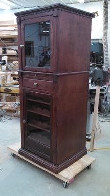 Custom Made Wine Cabinet