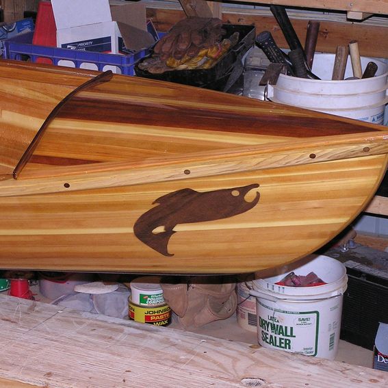 Handmade Pere Marquette Fl, Cedar Strip Canoe by Mackinaw Watercraft ...