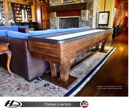 Custom Made Triangle Billiards Hudson Torino Shuffleboard