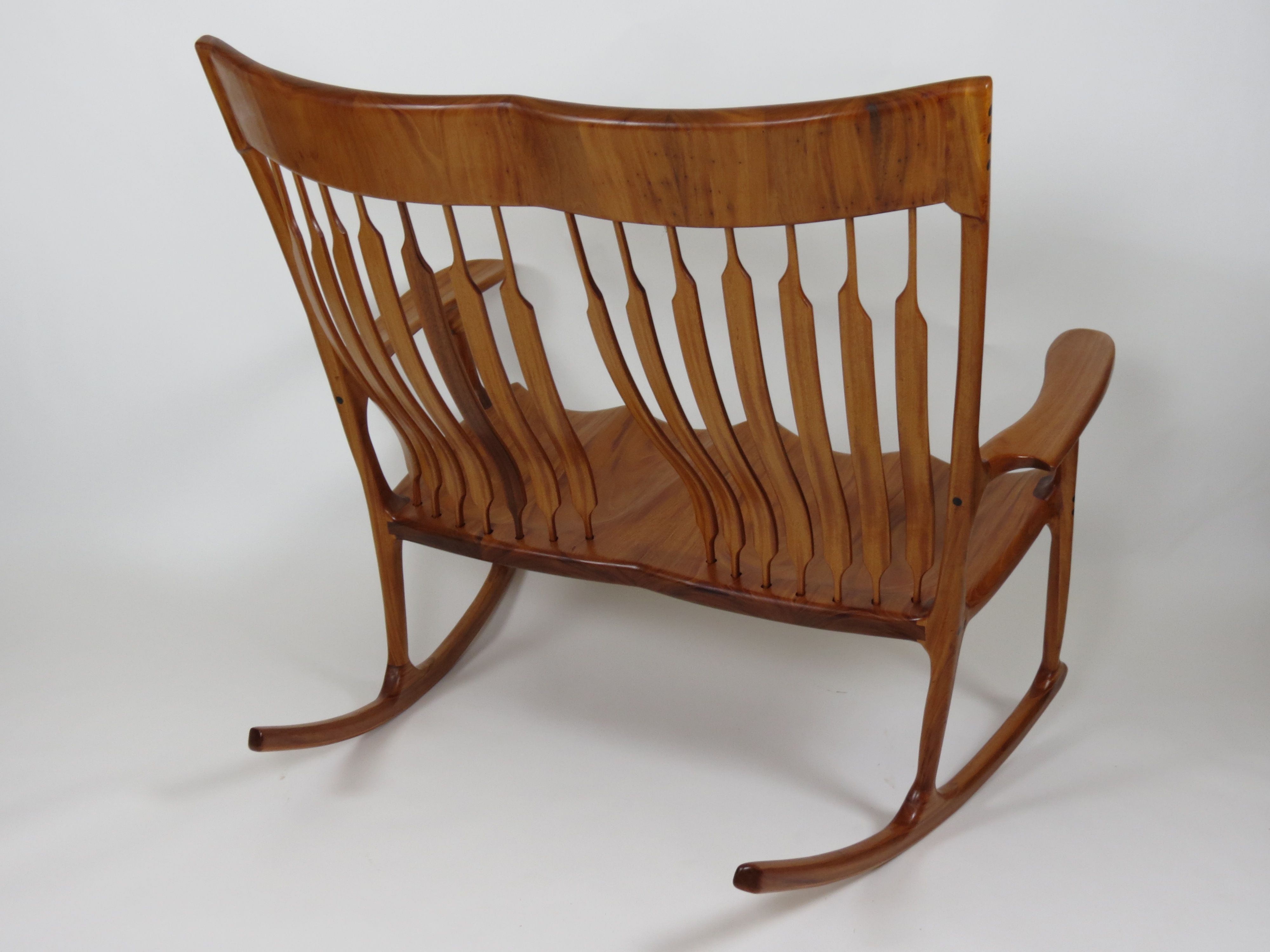 Custom Made Double Rocking Chair By Lost Creek Woodworking 