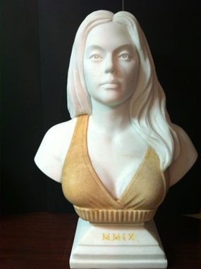 Custom Made Melissa Marble Bust Sculpture