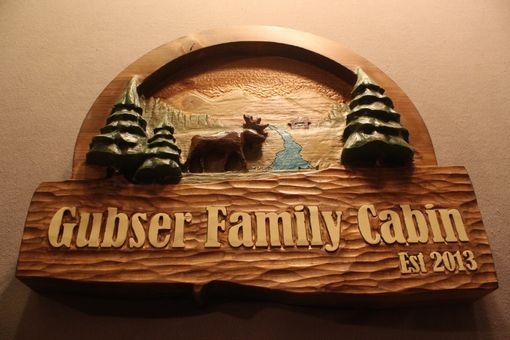 Custom Made Custom Cabin Signs | Carved Cabin Signs | Home Signs | Cottage Signs | Ranch Signs