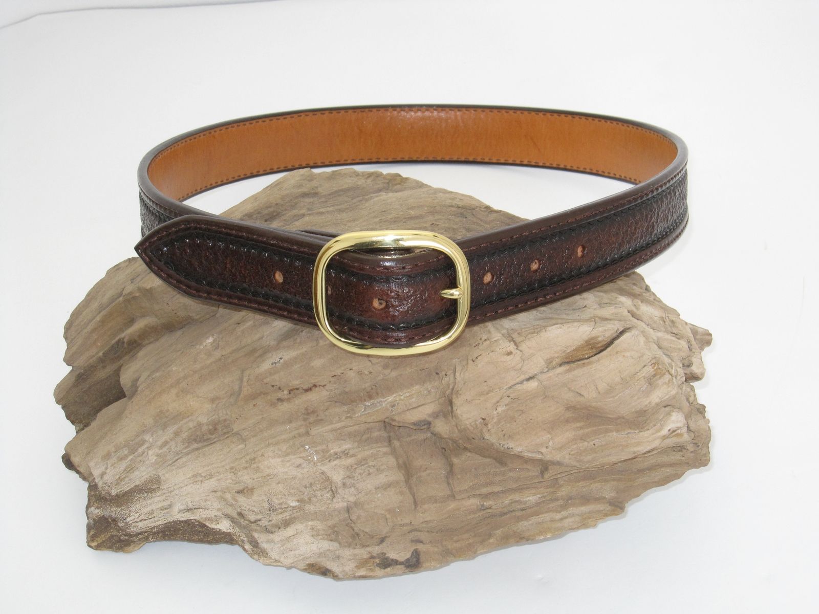 Custom Hand Made Leather Belt by Circle Bar-T Leatherworks | 0