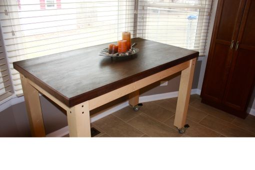 Custom Made Solid Walnut Kitchen Table/ Work Table