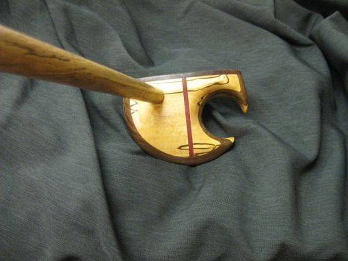 Custom Made Spalted Elm Cocobolo Golf Putter