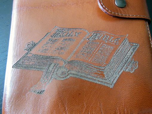 Custom Made Custom Leather Bible Covers