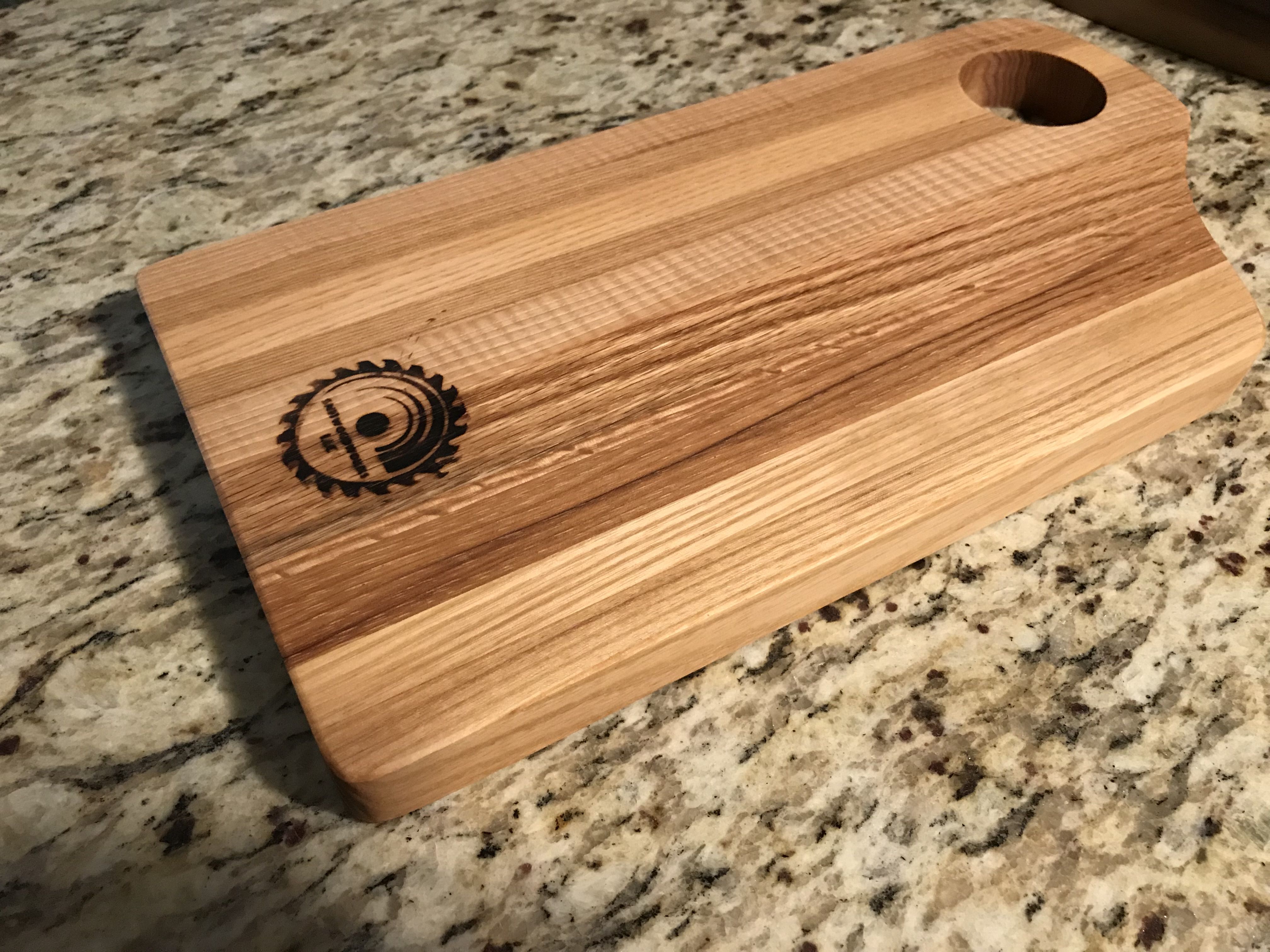 Buy Hand Made Traditional Red Oak Cutting/Serving Board, made to order