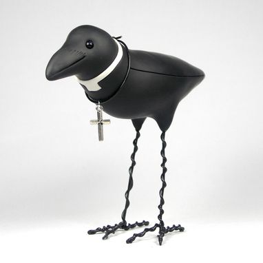 Custom Made Clerical Crow