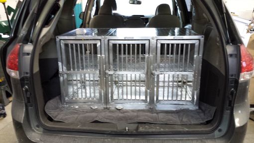 Custom Made Custom Dog Crates For Toyota Sienna