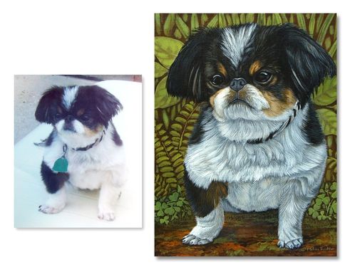 Custom Made Small Dog Painting