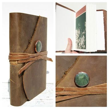 Custom Made Custom Handmade Leather Bound Journal