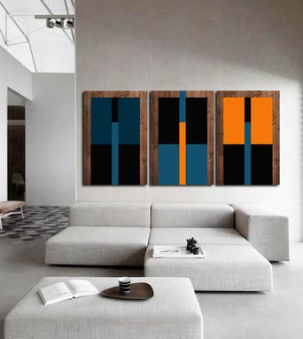 Custom Made 3-Panel Art - Wood Wall Art, Panel Art, Abstract Painting, Modern Art, Wall Decor