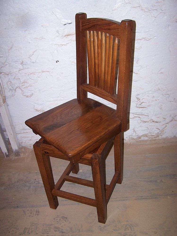 Reclaimed wood swivel on sale bar stools