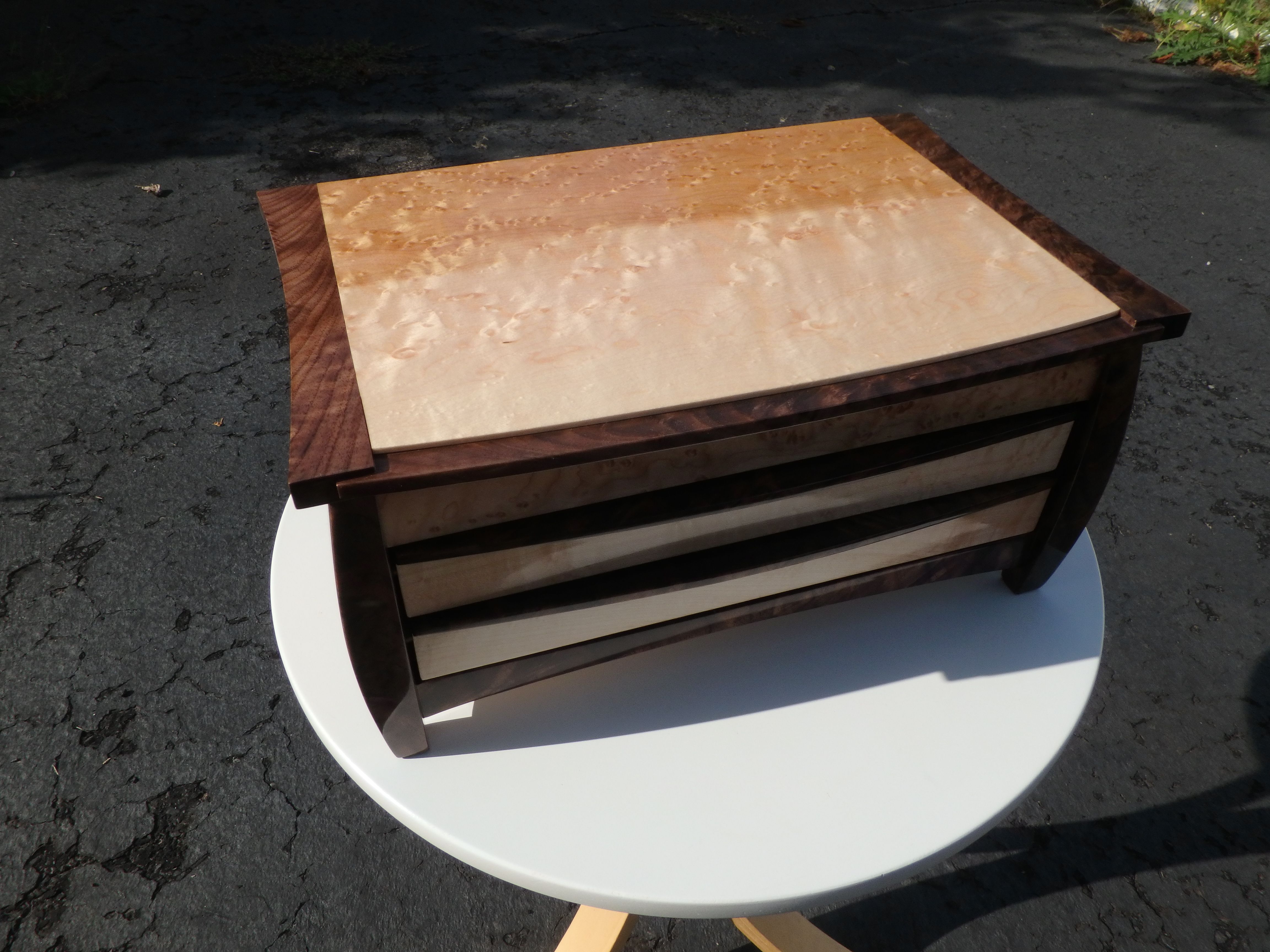 Custom Jewelry Box by Insight Woodworking LLC