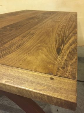 Custom Made Pennsylvania Sawbuck Table (38x 72)S