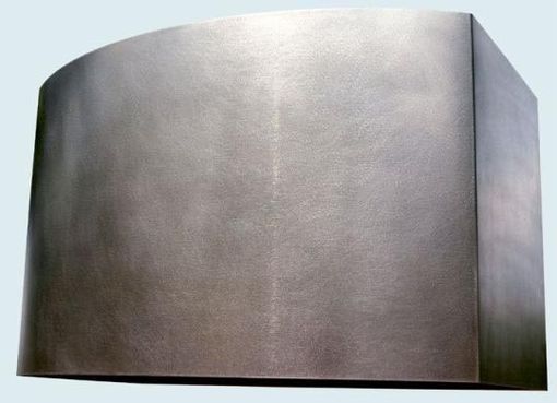 Custom Made Stainless Range Hood With Sparkle Matte Finish