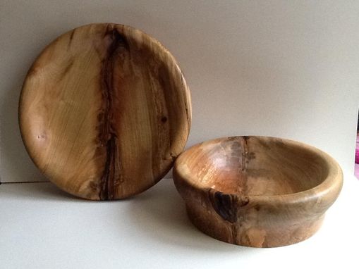 Custom Made Spalted Maple Bowls And Plates