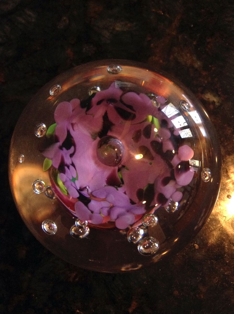 Hand Made Handmade Paperweights by WolfMattick Glass Studio