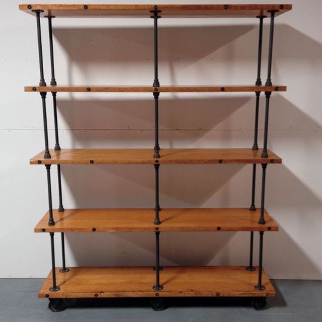 Handmade Iron Pipe Storage Shelf By Object A Custommade Com