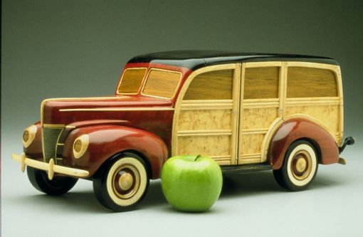 Custom Made '40 Ford Woodie Treasure Box