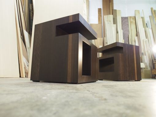 Custom Made Modern Bedside Tables