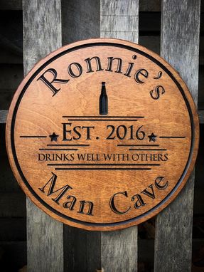 Custom Made Man Cave Sign