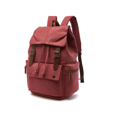 Custom Made Canvas Backpack For Women And Men, Laptop Backpack, Cotton Backpack