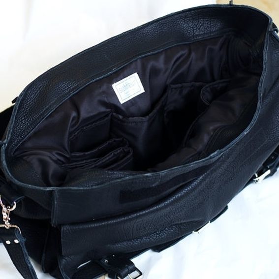 Custom Made Leather Duffel Bag Or Portmanteau 26