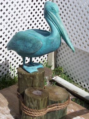 Custom Made Life Size Pelican Sculptures
