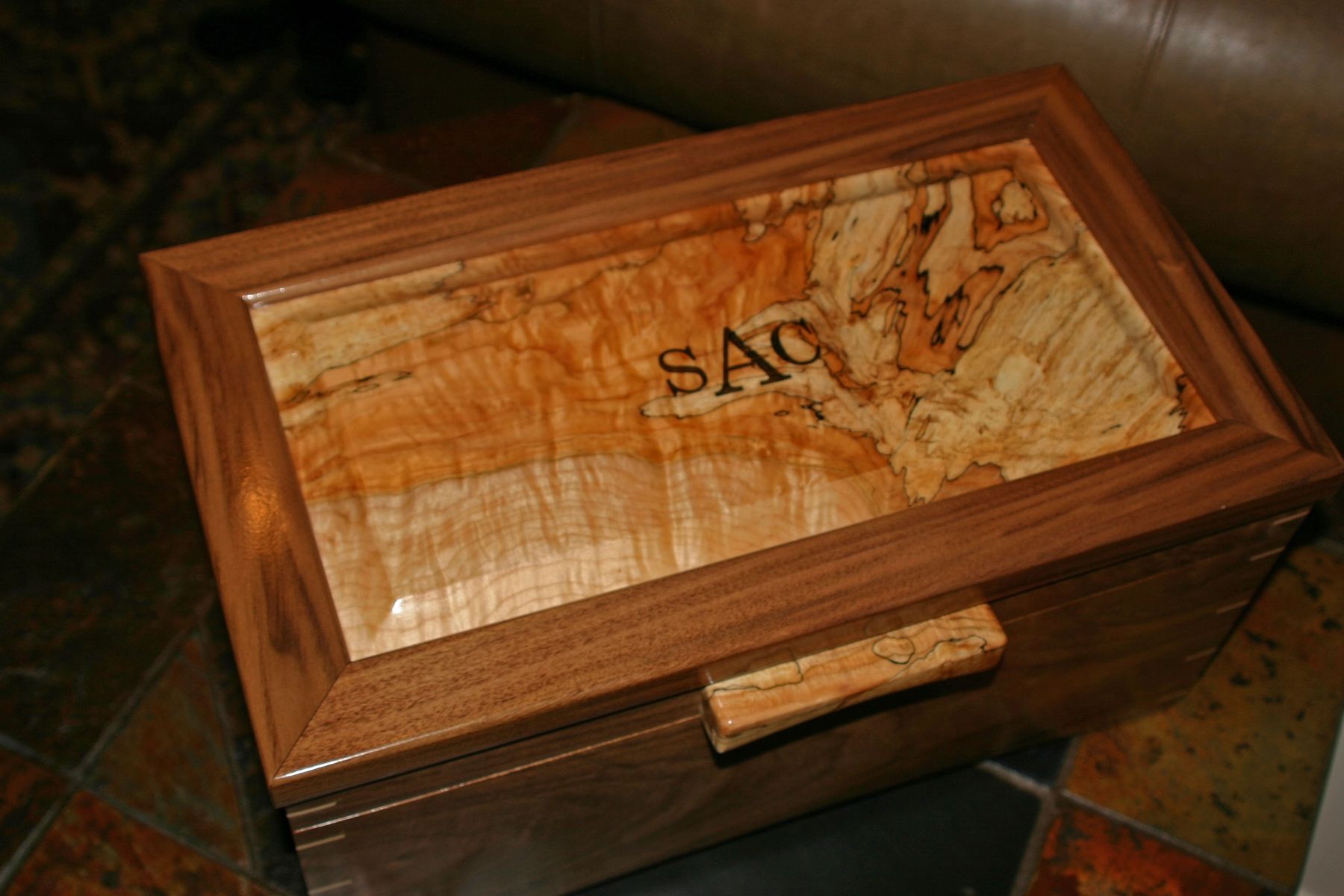 Hand Made Custom Humidor by Carolina Wood Designs