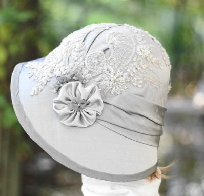 Custom Made 1920s Vintage Edwardian Downton Abbey Formal Sun Summer Hat