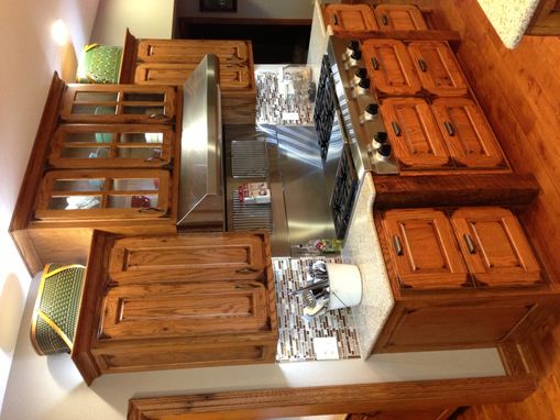 Custom Made Rustic Oak Kitchen