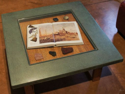 Custom Made Concrete Showcase Coffee/Dining Table