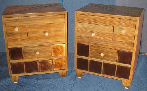 Custom Made Vera Wood Nightstands