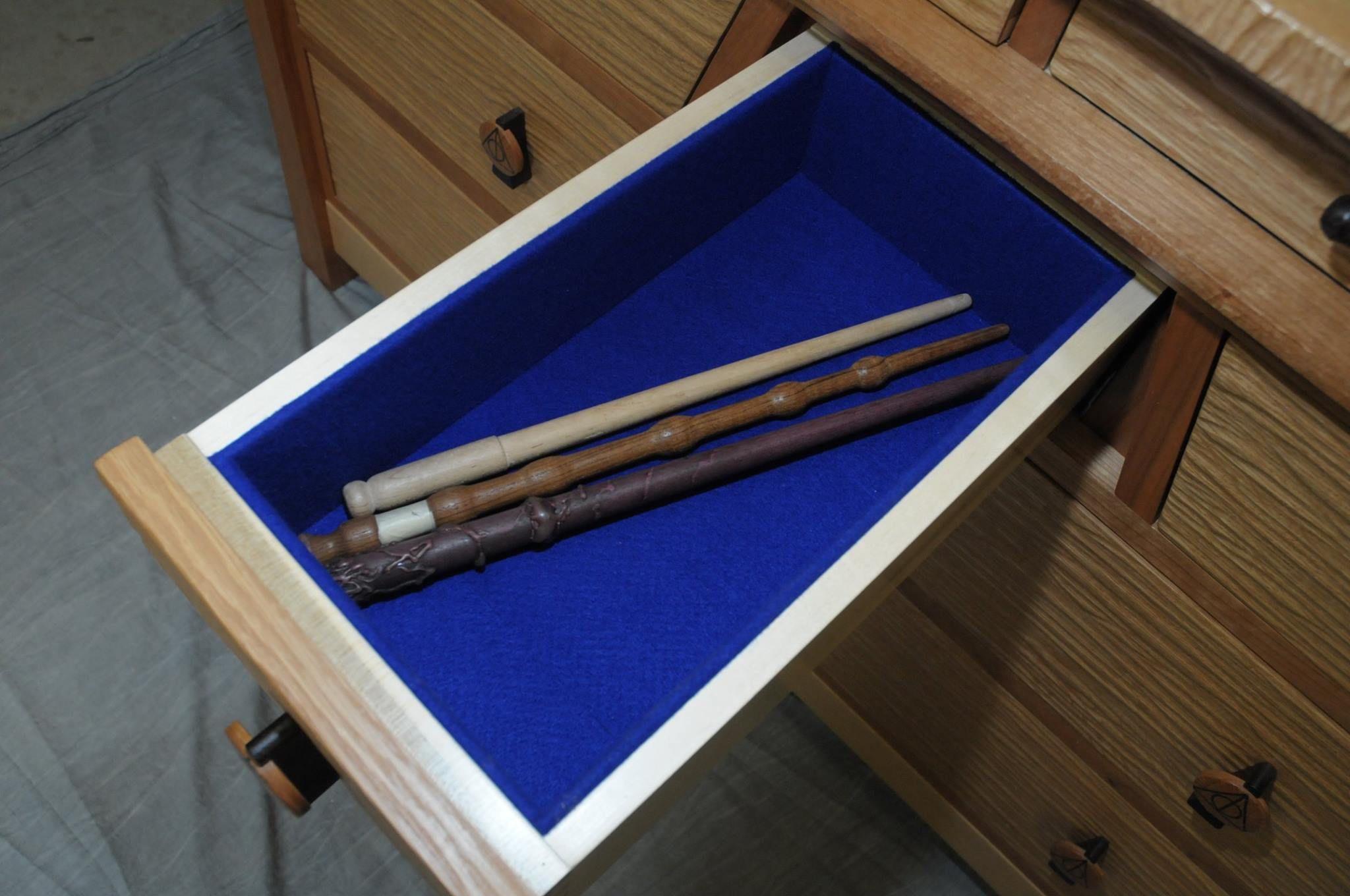 Hand Crafted Harry Potter Inspired Dresser by Pch Furniture & Design