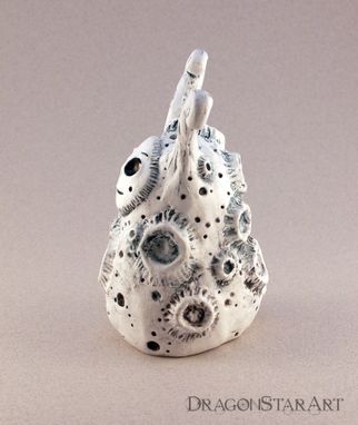 Custom Made Moon Alien Sculpture